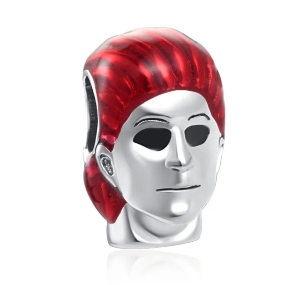 New Michael Myers Halloween Face silver Charm for jewelry bracelet